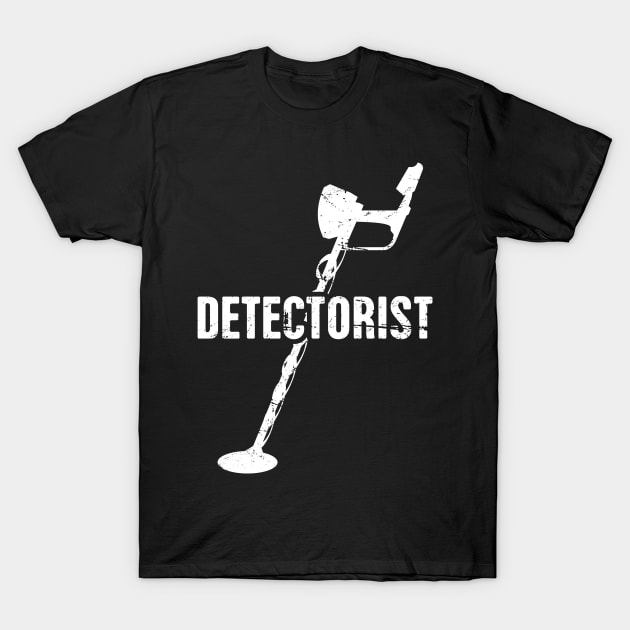 Detectorist | Funny Metal Detecting T-Shirt by MeatMan